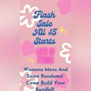 Flash Sale $5!!